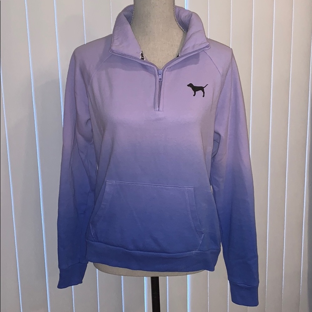 Pink Victoria’s Secret Quarter Zip